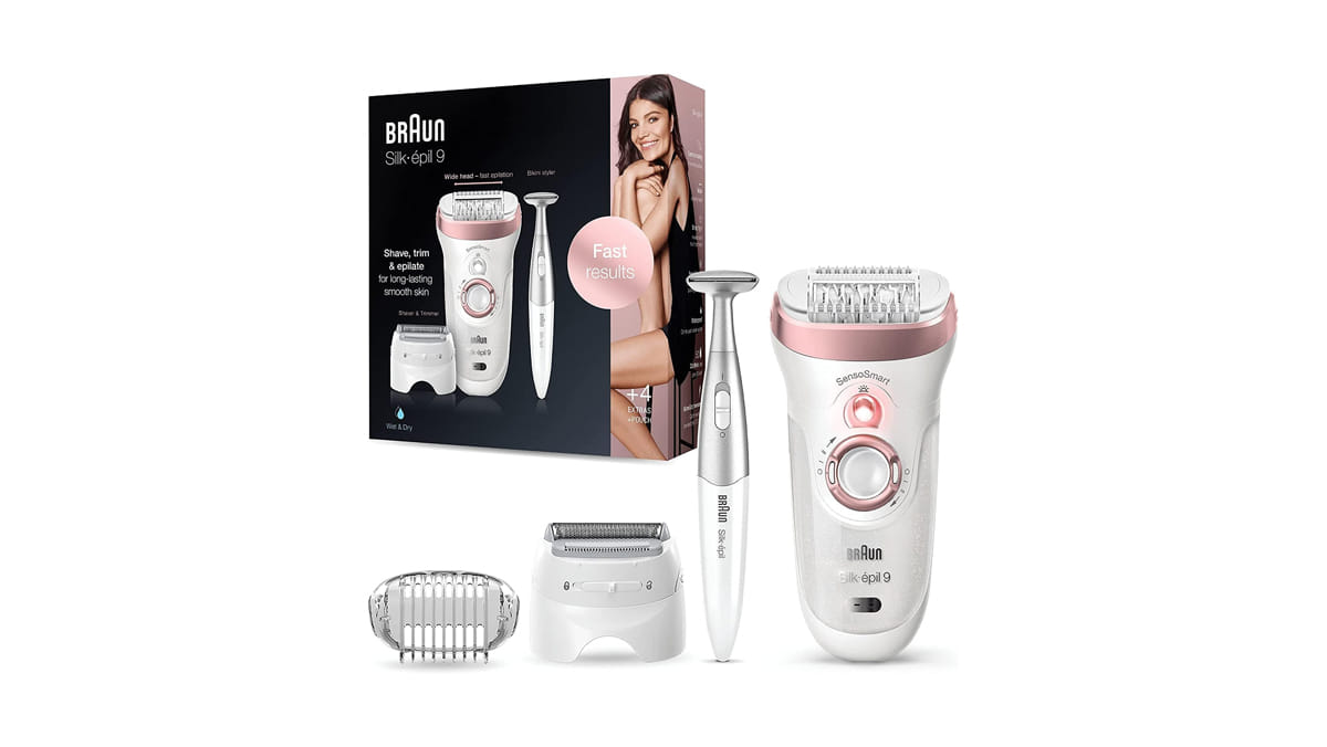 Depiladora eléctrica de Braun