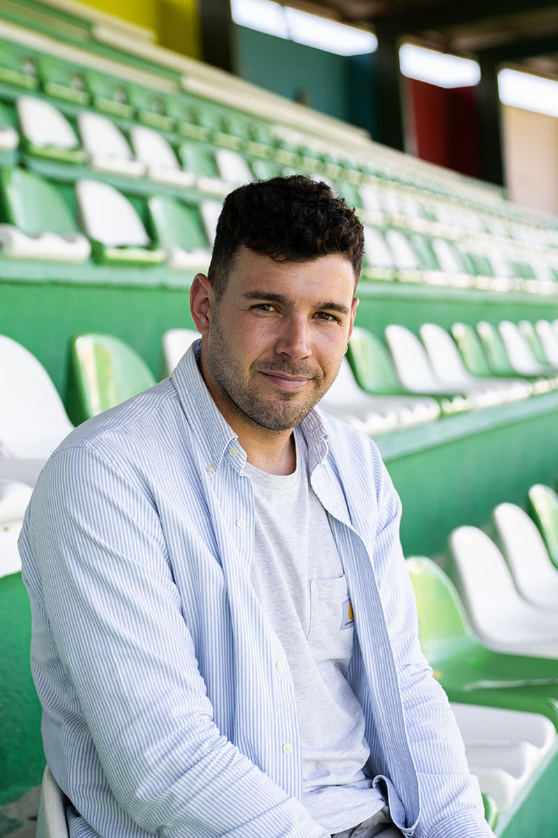 Uxío da Pena, director general del CD Arenteiro.