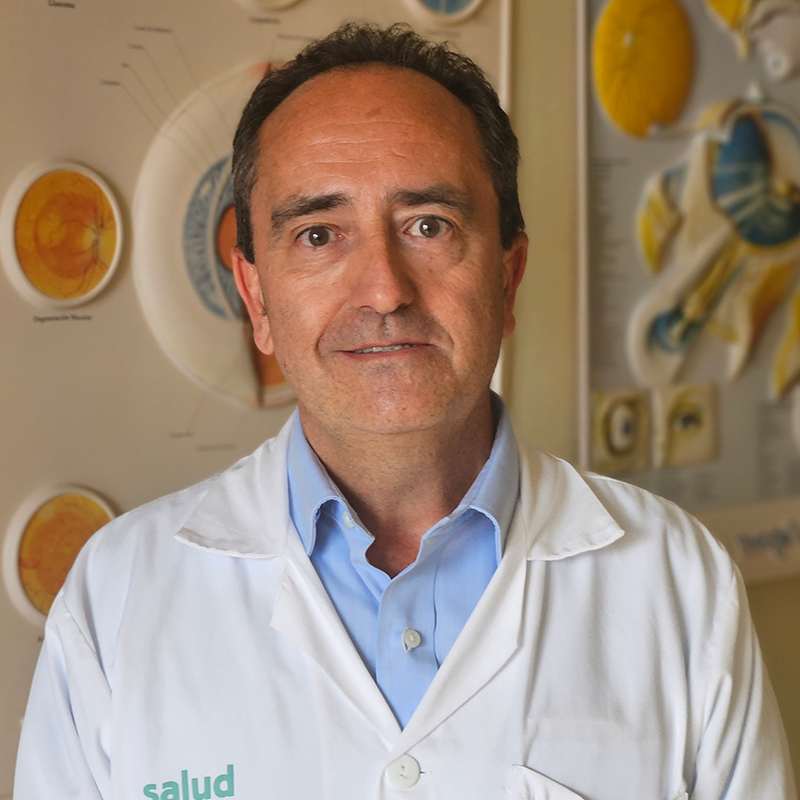 Dr. Javier Ascaso, Profesor Titular de Oftalmología en la Facultad de Medicina de la Universidad de Zaragoza.
