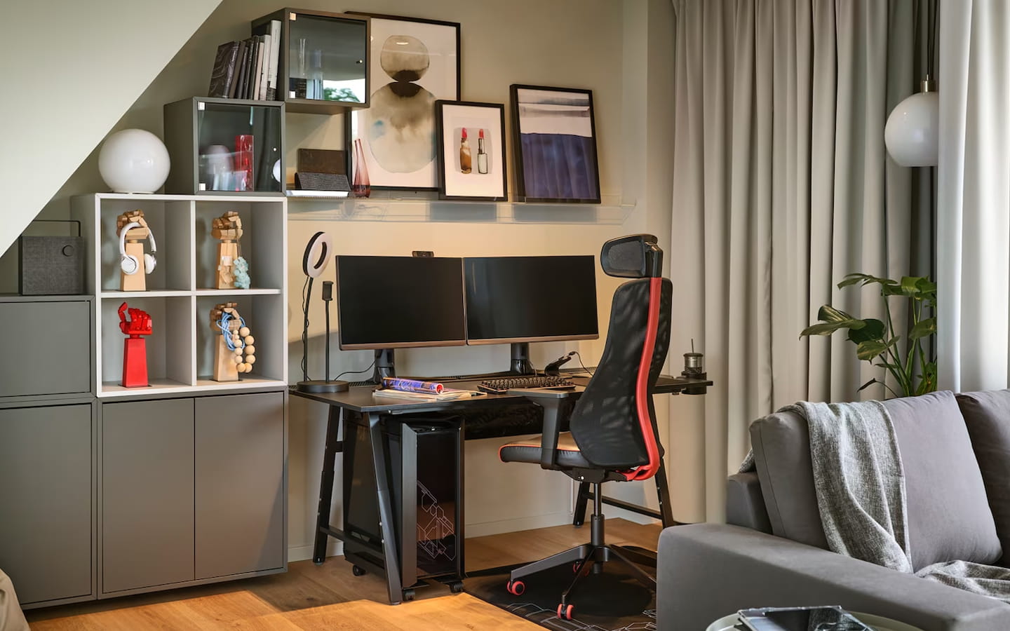 Ideas para crear espacio de trabajo en tu recibidor - IKEA