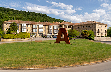 Exterior del Parador de Argómaniz (Álava)