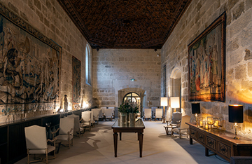 Sala Capitular del Parador de León.