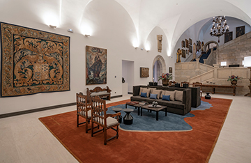 Parador de León, zonas comunes