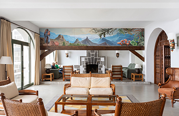 Mural del naturalista Lucas de Saa